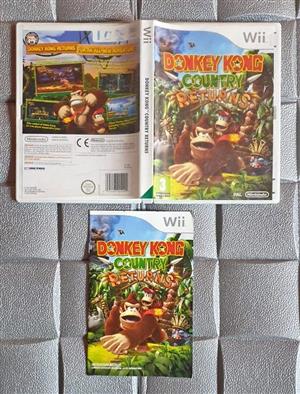 Nintendo Wii Donkey Kong Returns  Game Used