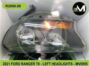 HEADLIGHTS LEFT - FORD RANGER T8