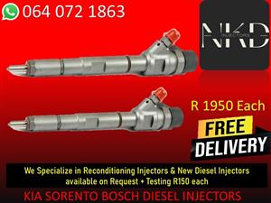 DIESEL INJECTORS FOR KIA SORENTO DIESEL INJECTORS FOR SALE