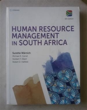 Second hand textbook: Human Resource Management in South Africa
