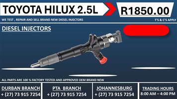 Toyota Hilux Diesel Injectors 