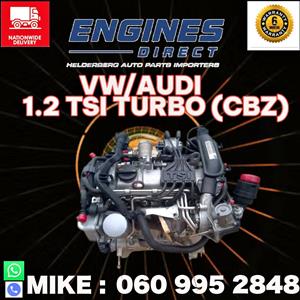 Import VW/AUDI 1.2 TSI TURBO CBZ Engine. 