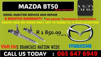 MAZDA BT50 DIESEL INJECTORS