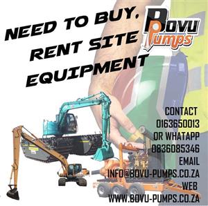 Site equipment rental