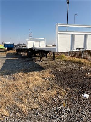 Superlink Flatdeck Trailer. Fully refurbished