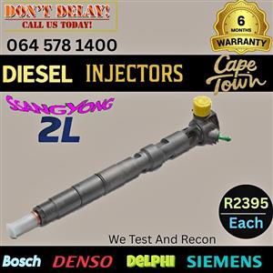 Ssangyong 2 L diesel injectors