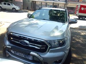 2022 FORD Ranger 2.0D 10speed bi-turbo Automatic 4x4 Silver Color Full service history  9000km 