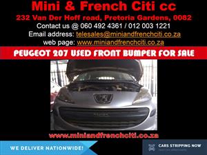 PEUGEOT 207 USED COMPLETE BUMBER FOR SALE 