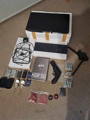 Brand New Umarex HDR 50 Set + Samsung 21 inch Monitor Set.