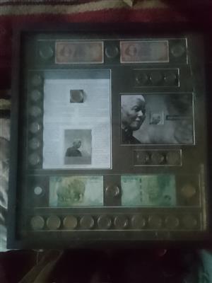 Nelson Mandela frame