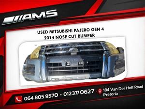 USED MITSUBISHI GEN4 2014 NOSE CUT BUMPER