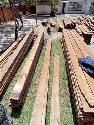 150mm wide reclaimed Oregon pine flooring planks for sale 