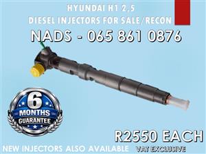 NEW OR RECONDITIONED DIESEL INJECTORS FOR SALE FOR HYUNDAI H1