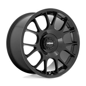 20″ Rotiform TUF-R 5/112 & 5/114 ET45 8.5J Gloss Black Alloy Wheels