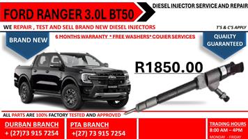 Ford Ranger 3.0L Diesel Injectors 