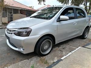 2016 Toyota Etios hatchback 1.5 manual transmission