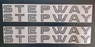 Renault Sandero Stepway door stickers  decals
