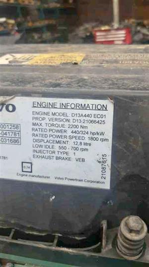 Volvo D13/D11&Man tgs truck engines