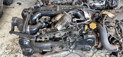 Subaru EJ20 dual vvti single Turbo Plastic manifold