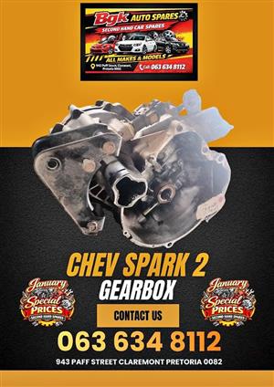 Chev spark 2 gearbox 