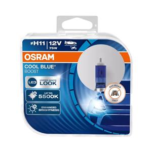 Osram H11 Cool Blue Boost 75w Bulbs (Pair)