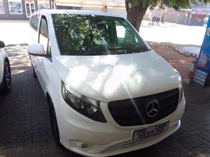 2019 MERCEDES BENZ VITO 1.6TDCI MANUAL 8 SEATER WHITE COLOR  DIESEL SPARE KEY 127.000KM 