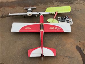 RC Planes x3 plus controller Optic 6