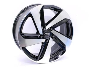 18″ R-Line 5054 5/112 Black Machine Face Alloy Wheels
