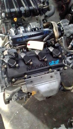 NISSAN QR20 X-TRAIL COMPLETE ENGINE FOR SALE