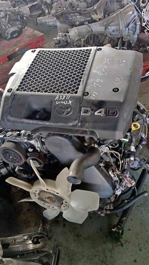 TOYOTA HILUX 1KD 3.0 D4D ENGINES FOR SALE