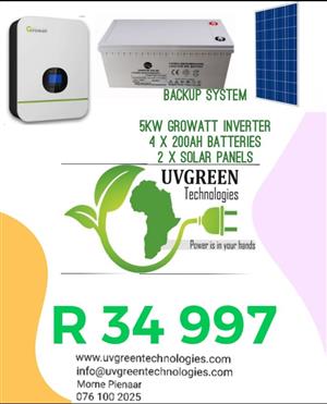 Perfect Home Solar Power Backup System 