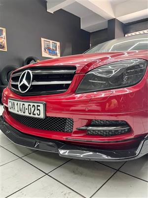 Mercedes Benz w204 Bumper spoiler