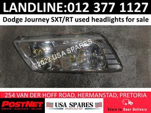 Dodge Journey SXT/RT used headlights for sale 