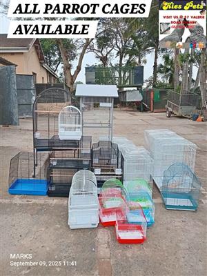 Bird cages available