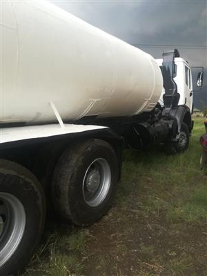 RENT 18000L WATER TRUCK BOWSER TO HIRE