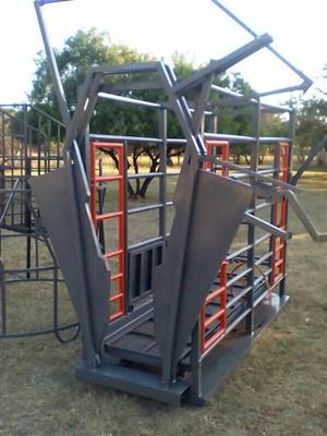 Cattle weigh crate