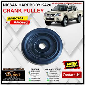 NISSAN HARDBODY KA20 CRANK PULLEY