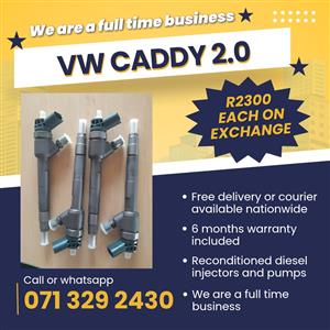 VW CADDY 2.0 INJECTORS FOR SALE 