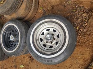 Mags and tyres bakkie 15 