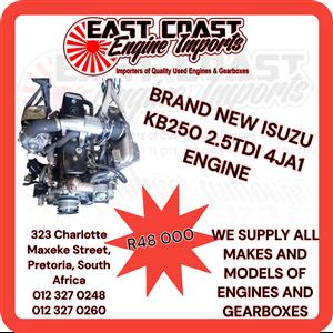 engine brand new 4ja1 isuzu kb250 2.5tdi