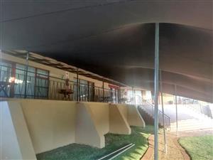 Stretch tents for hire and sale