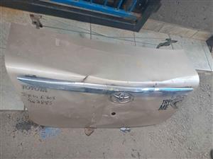 Toyota etois bootlid for sale