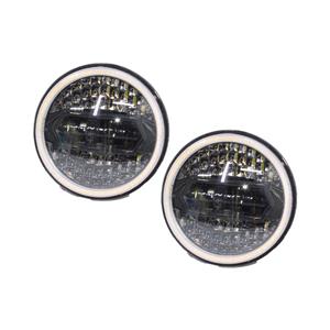 7-Inch Spider Eye Design Headlights with Hi Beam (Pair)