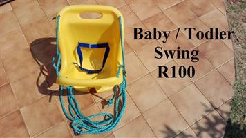 Baby toddler swing for sale 