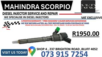 Mahindra Scorpio Diesel Injectors 