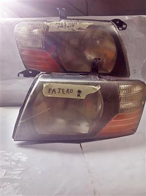 2000 to 2007 Mitsubishi Pajero Headlights for Sale..