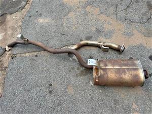 Toyota Land Cruiser 76 complete exhaust system