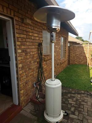 Beige colour Alva Patio gas heater for sale