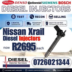 Nissan Xtrail diesel injectors for sale