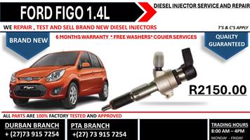 Ford Figo 1.4L Diesel Injectors 